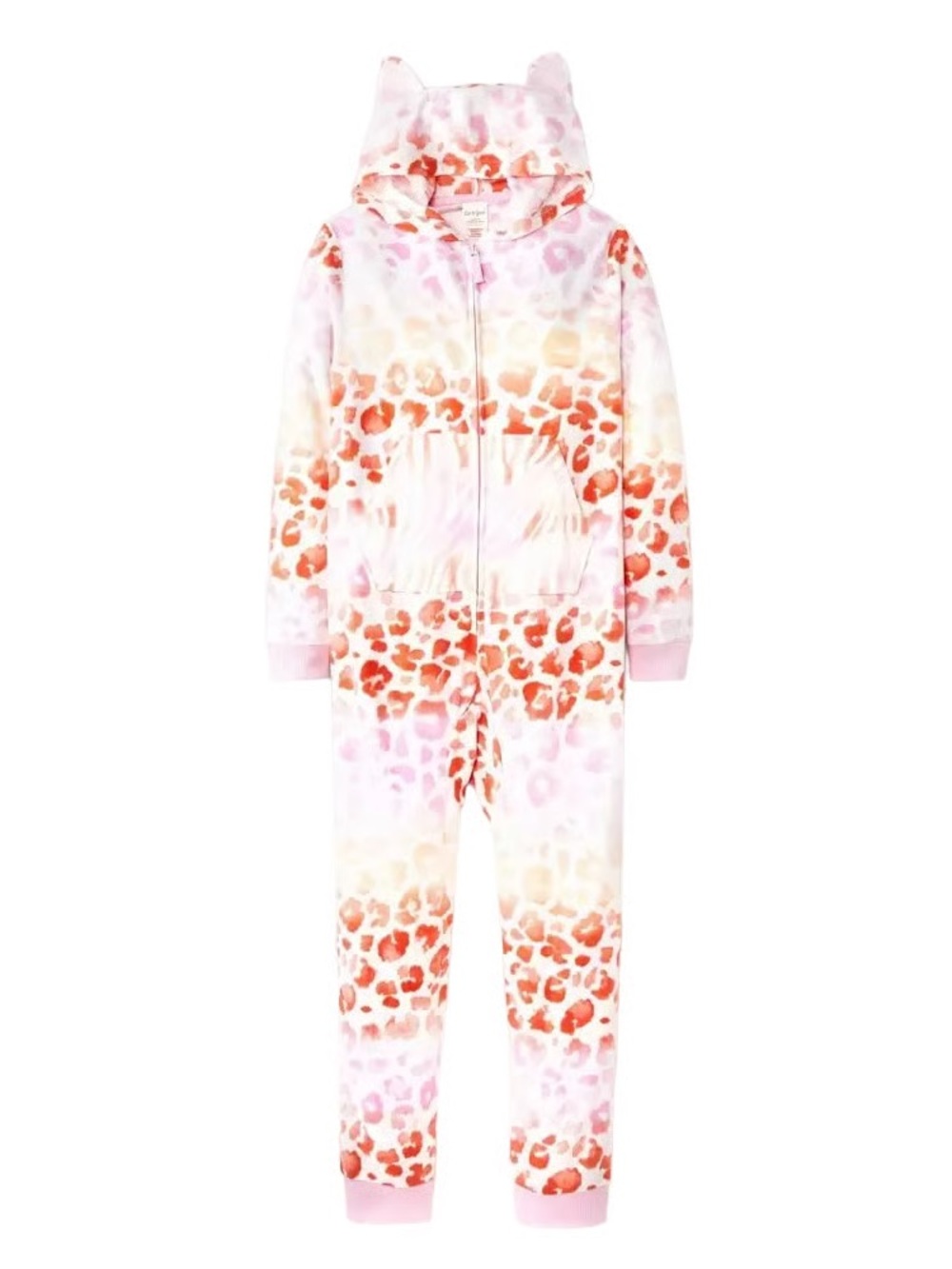 Cat & Jack Leopard Print Onesie Pajamas